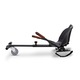Pachet COMBO Hoverkart(Hoverseat, Scaun)+Hoverboard Original grafitti dark, Scuter electric, roti 6.5 inch, bluetooth, geanta de transport cadou, led-uri, boxa incorporata,700w
