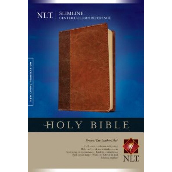 Slimline Center Column Reference Bible-NLT, Tyndale House Publishers (Manufactured by)