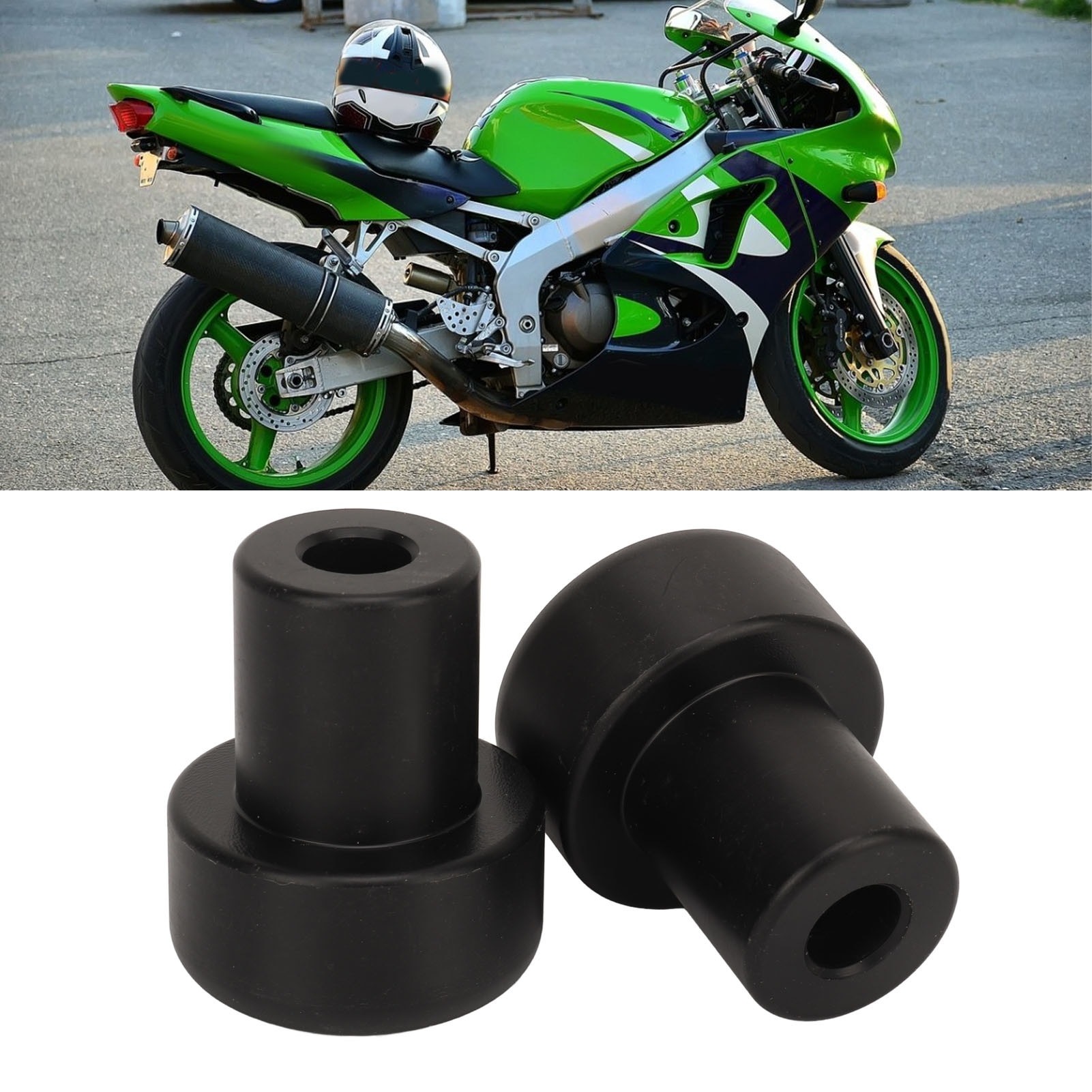 Protectii cadru motocicleta, metal, cauciuc, ABS, pentru ZX6R ZX9R