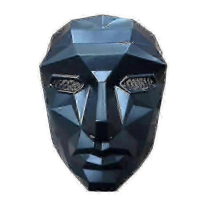 Костюм Boss Squid Game за възрастни, комплект с маска и ръкавици, многоцветен, универсален размер