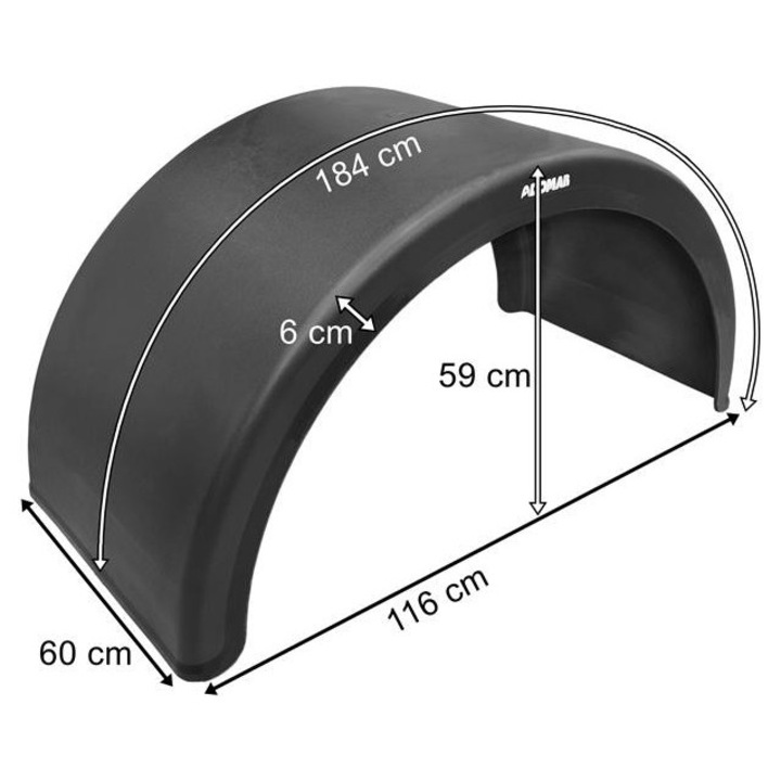 Калник, Ламиро, пластмасов заден 600мм