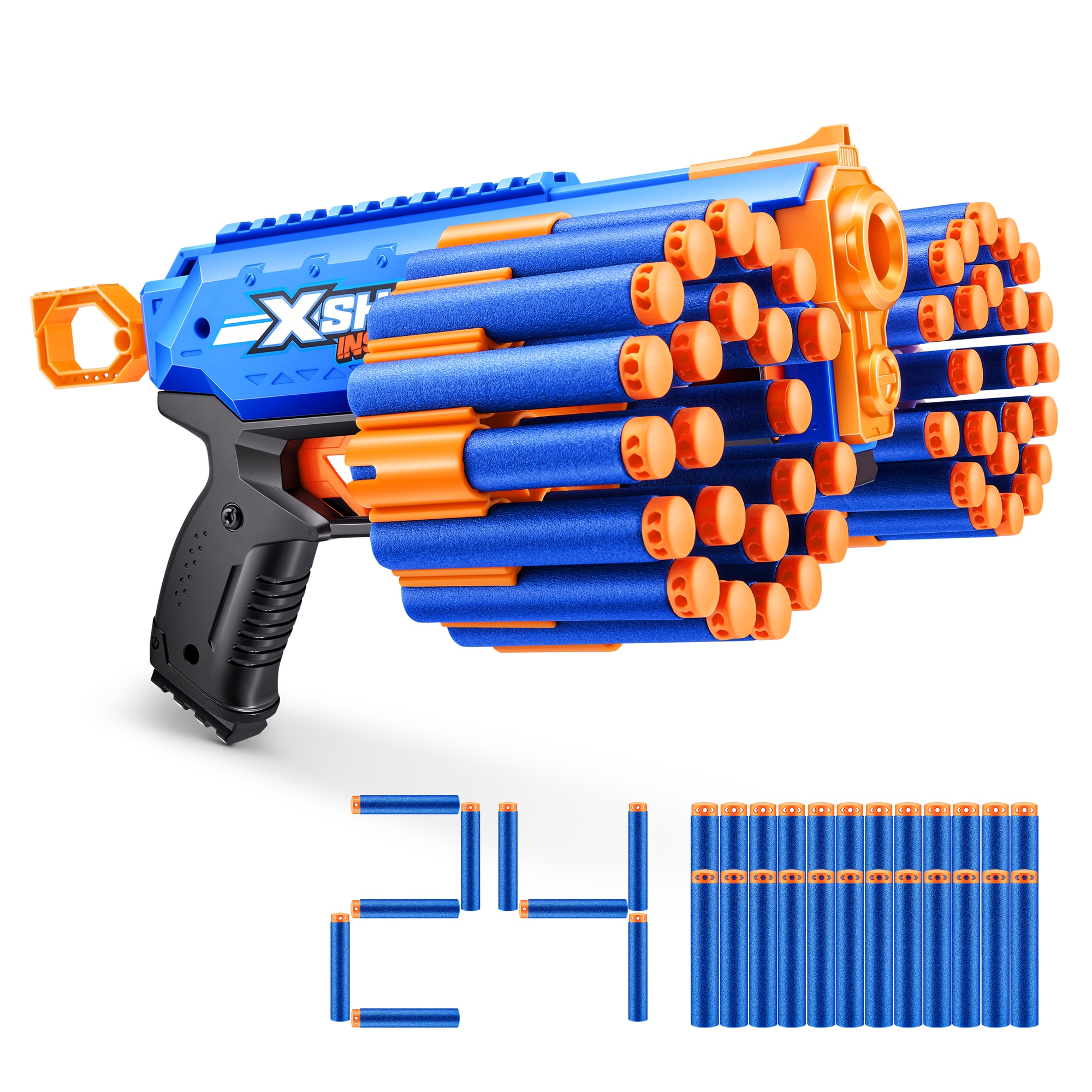 Blaster X-Shot - Insanity Manic, 24 proiectile - eMAG.ro