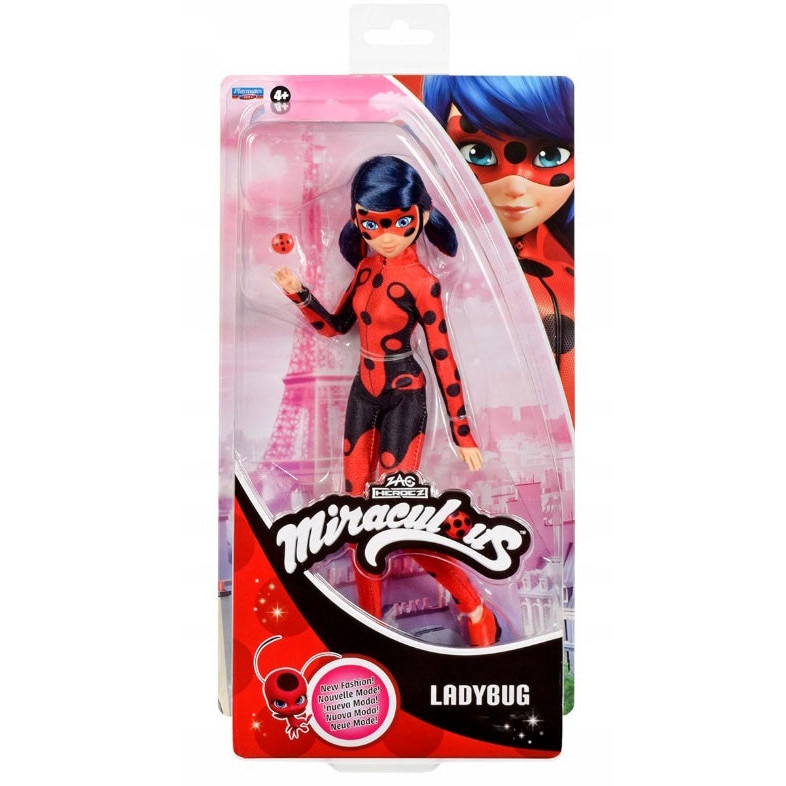 Papusa Miraculous - Ladybug, 26 cm