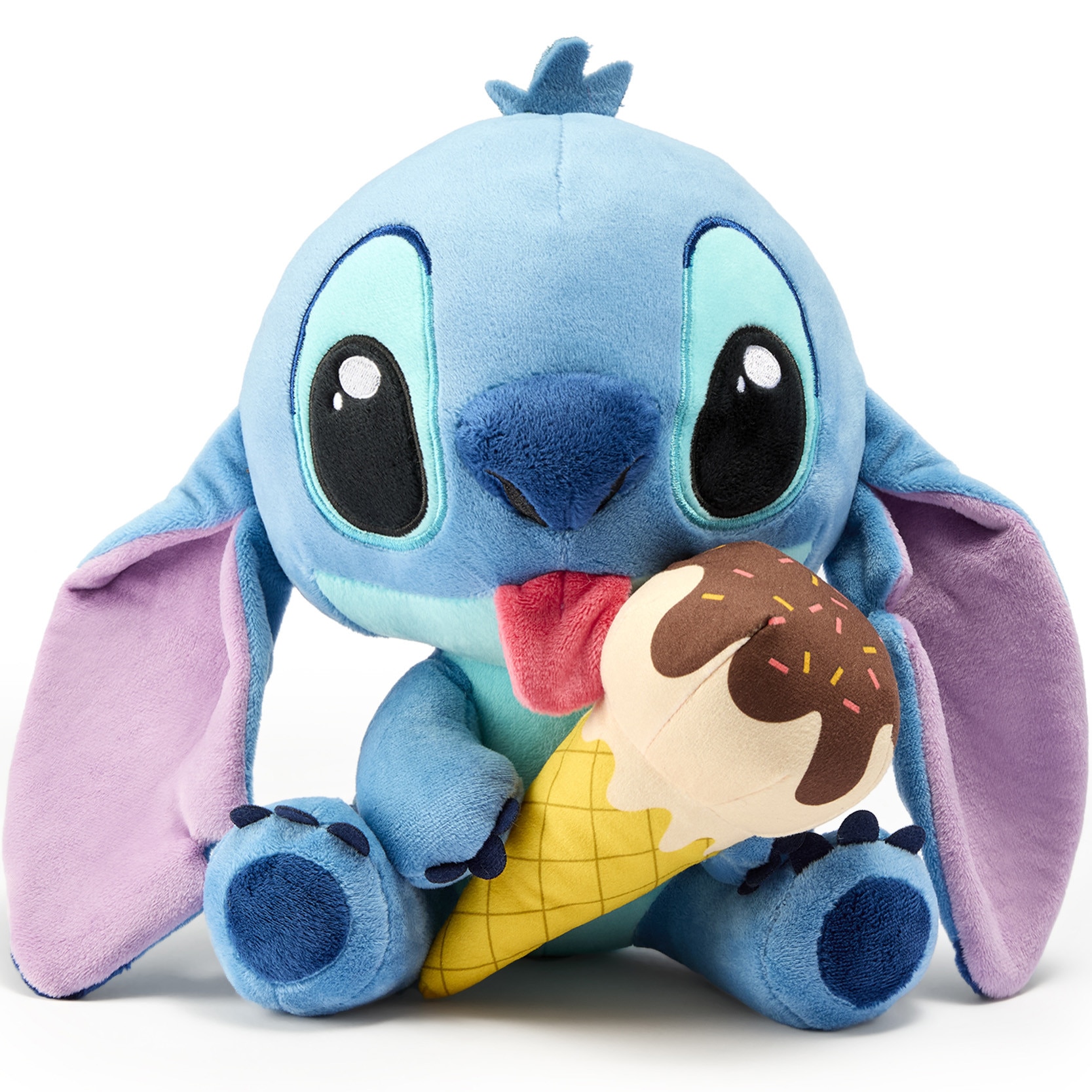 Jucarie de plus Disney - Stitch cu inghetata, 25 cm