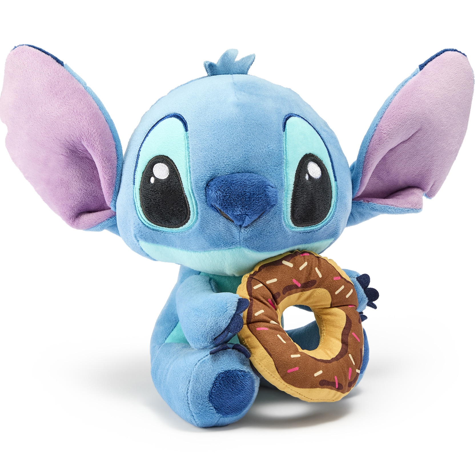 Jucarie de plus Disney - Stitch cu gogoasa, 25 cm