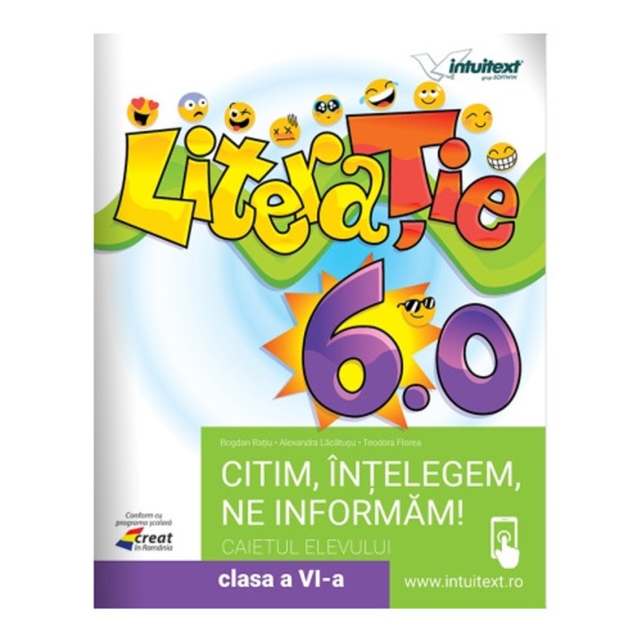 Literatie - Caietul elevului pentru clasa a VI-a, 2024 - Bogdan Ratiu