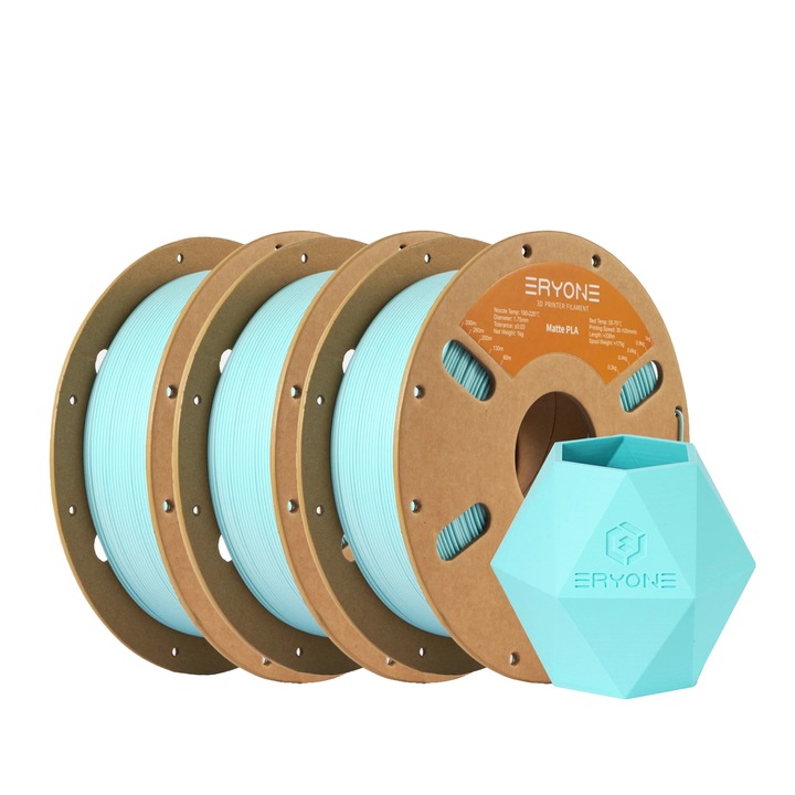 Filament PLA 1.75mm, Verde Menta, 3kg