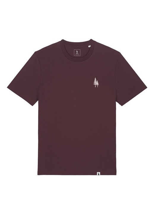 Tricou unisex, logo Empath, Rosu inchis