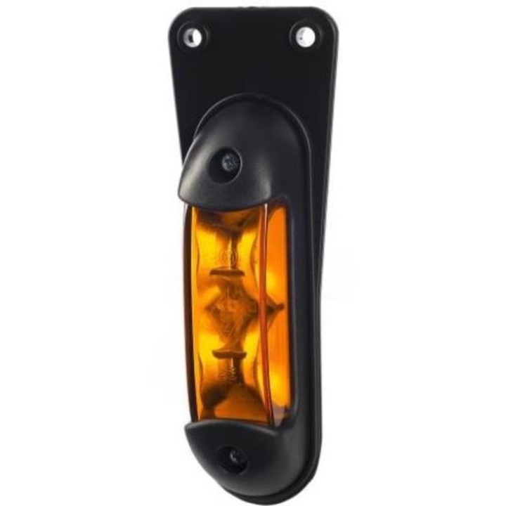 LED странична габаритна лампа оранжева 12/24V комплект, Lamiro