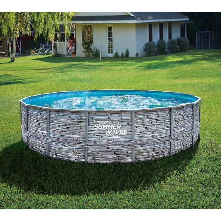 Summer Waves keretes medence, Ø 549x132 cm