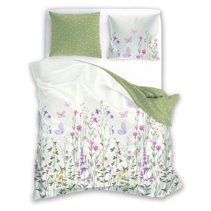 Ágynemű, Faro, 140x200cm, 3 részes, pamut, többszínű