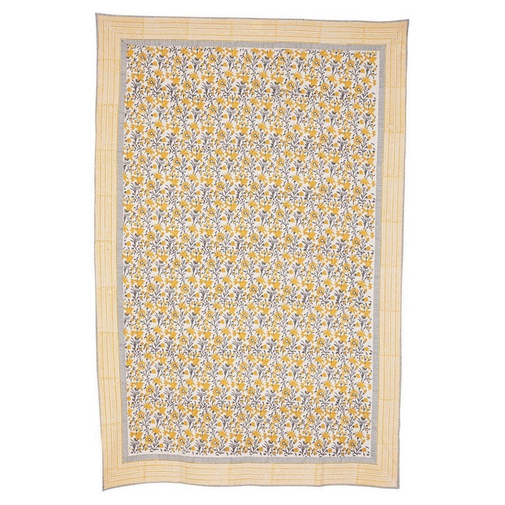 Cuvertura pat bumbac multicolor Gabrielle 140x220 cm