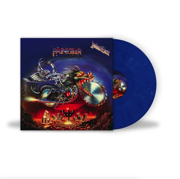 Judas Priest: Painkiller, Vinyl (LP), Marbled Blue, Re-Issue