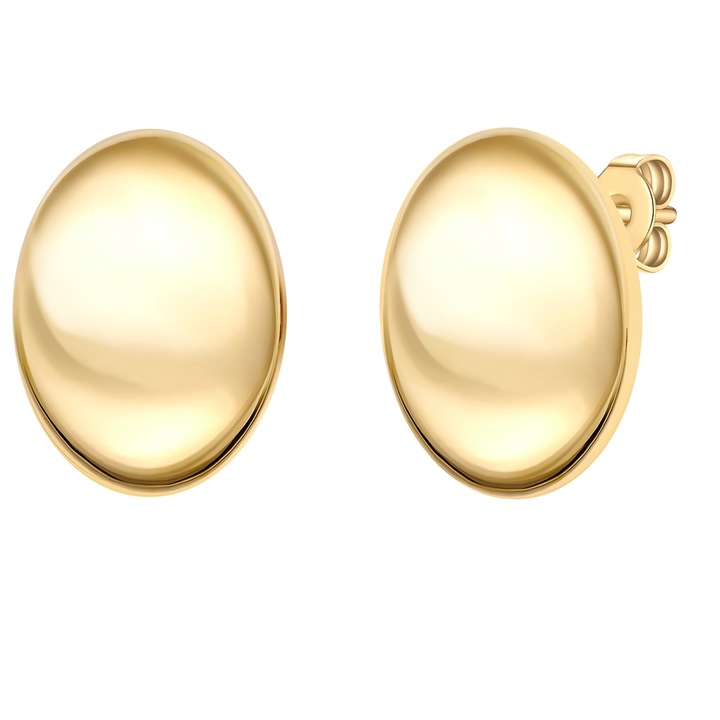 Yokoamii, Cercei placati cu aur de 14K cu tija, Auriu