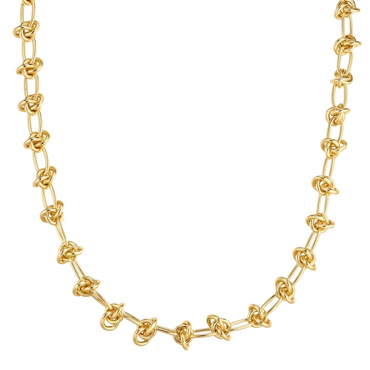 Yokoamii, Colier placat cu aur de 14K, Auriu