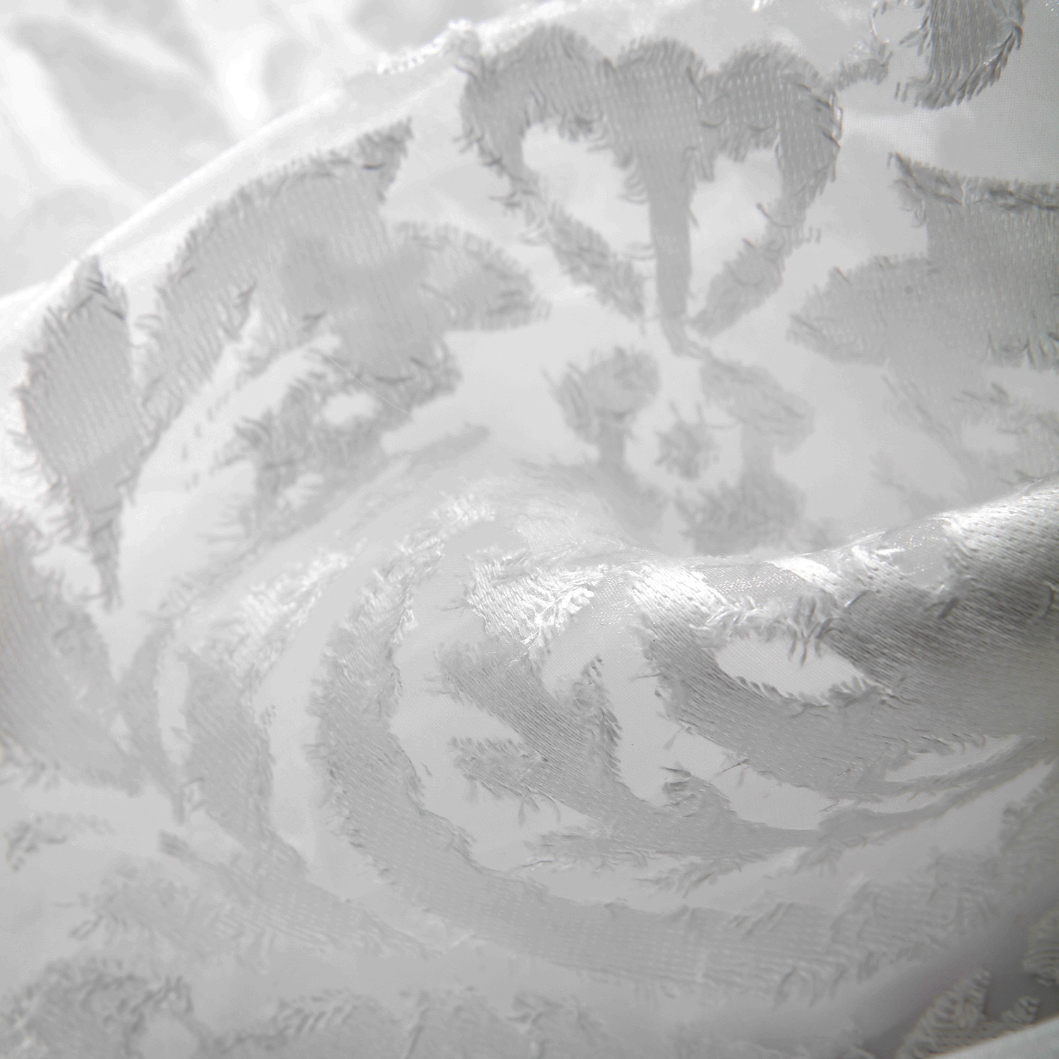 Material textil Organza Damask natur cm 300 eMAG.ro