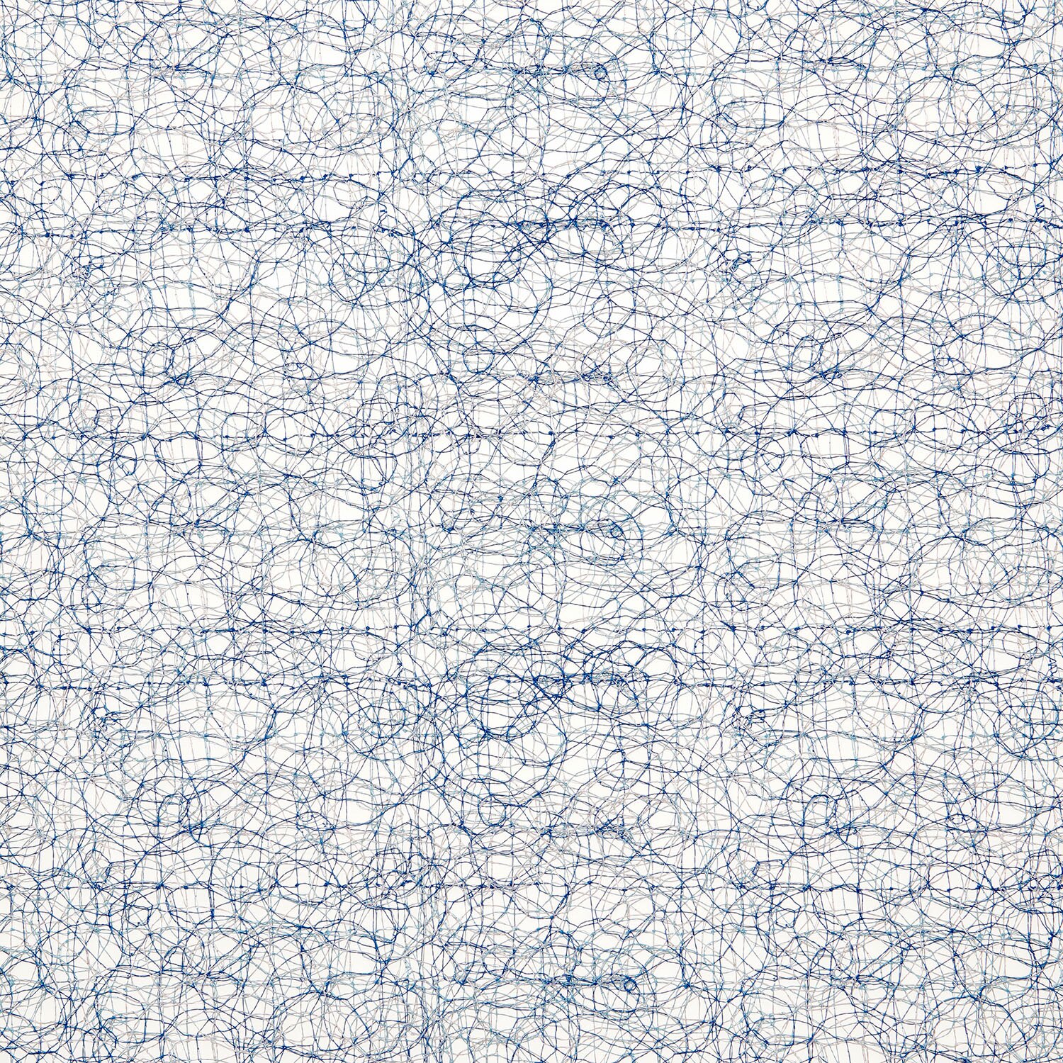 Material textil Macrame Reginella Linea Oro albastru cm 300