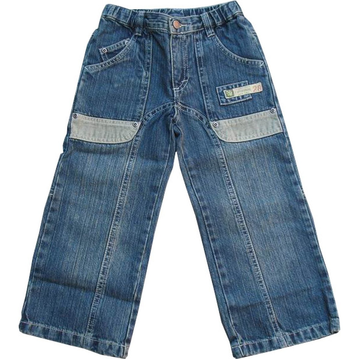 Jeans casual, baieti, Primii Pasi, albastru