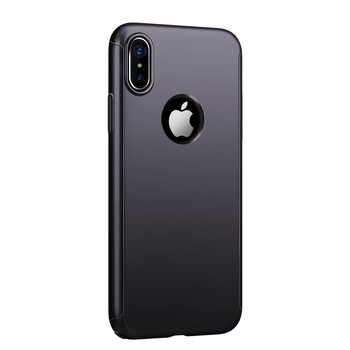Husa Originala JOYROOM Beetle 360 pentru iPhone X (Ten) Dark Grey Husa Originala JOYROOM Beetle 360 pentru iPhone X (Ten) Dark Grey