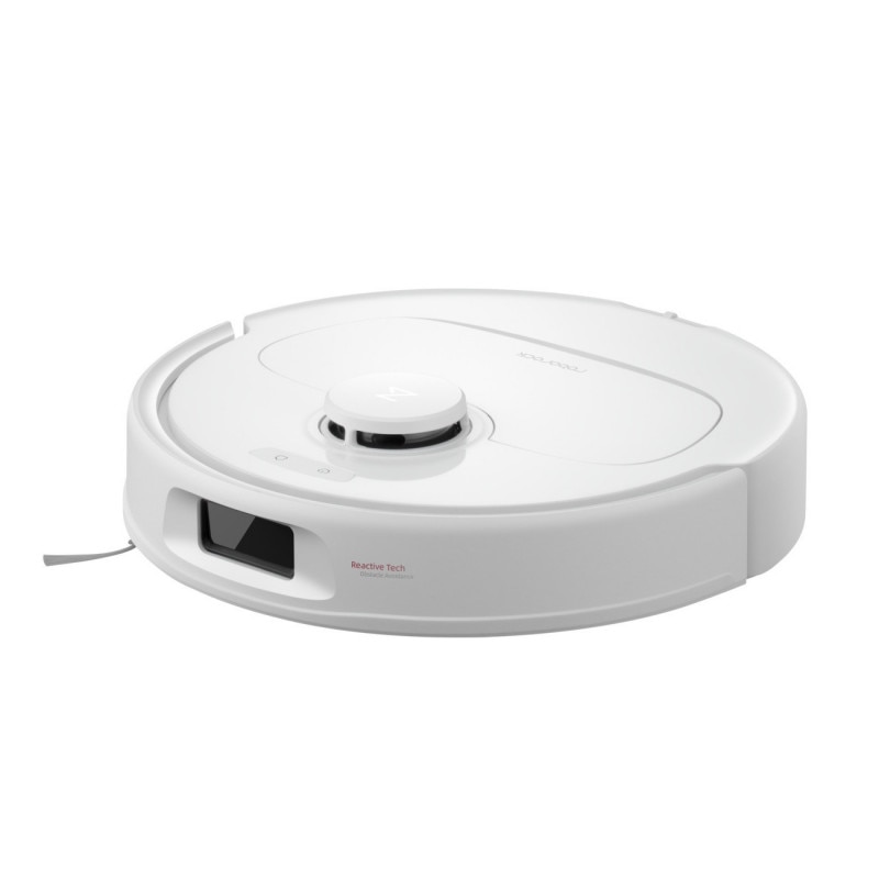 Aspirator robot Roborock QR 598, 8000 Pa, 5200 mAh, 60W, 3D mapping, Statie de incarcare, Autonomie 3 ore, Alb