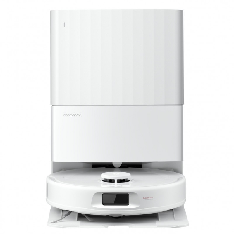 Aspirator robot Roborock QR 598, 8000 Pa, 5200 mAh, 60W, 3D mapping, Statie de incarcare, Autonomie 3 ore, Alb