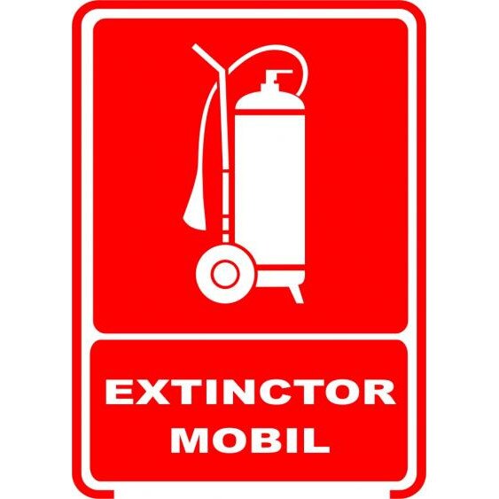 Extinctor mobil - Indicator securitate