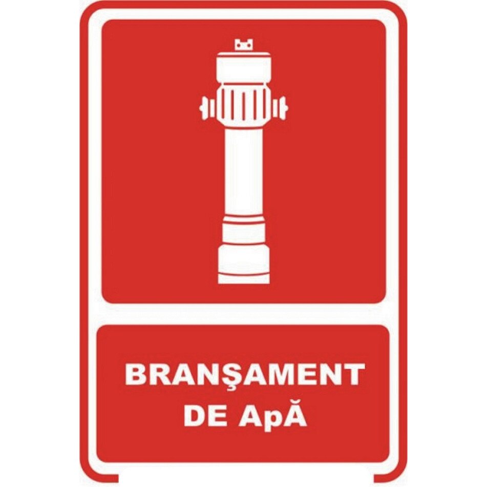 Bransament apa - Indicator securitate