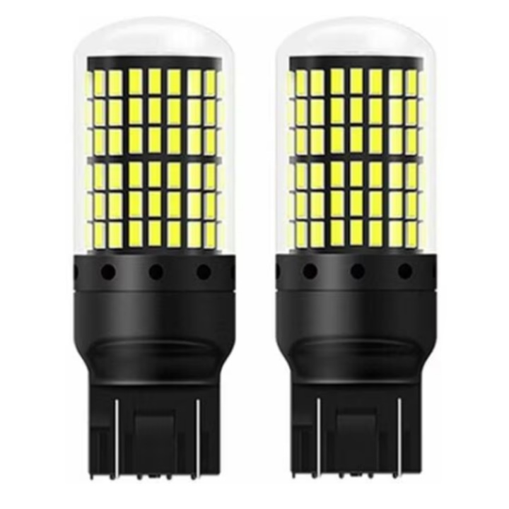 Set 2 Becuri LED T20 Generic, Dublu Filament, Consum Redus, Instalare Usoara