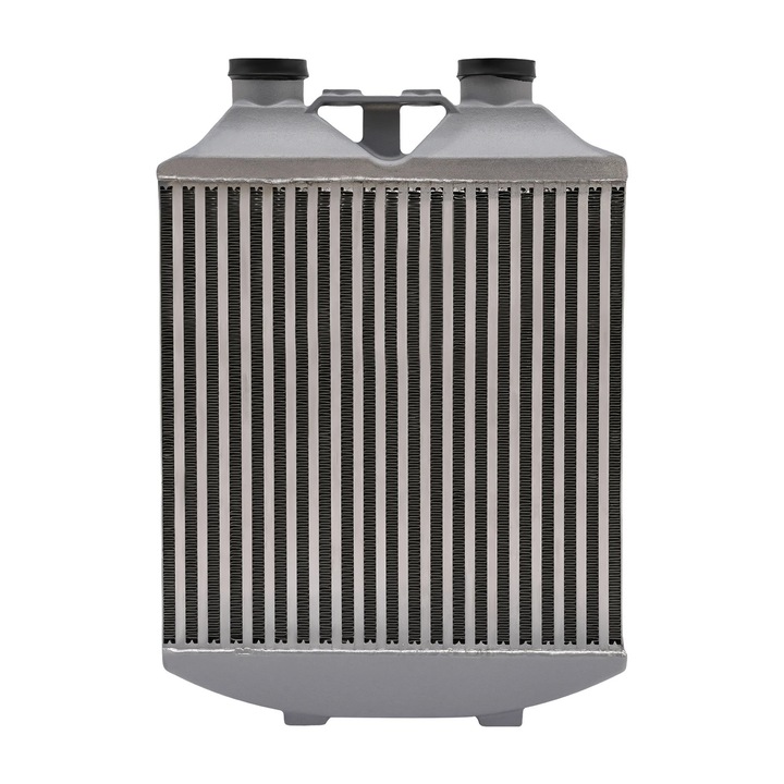 Intercooler racitor aer admisie, Pentru Seat Ibiza Mk4 / VW Polo 9N3 / Skoda Fabia, Aliaj de aluminiu, Pentru turbo, Argintiu
