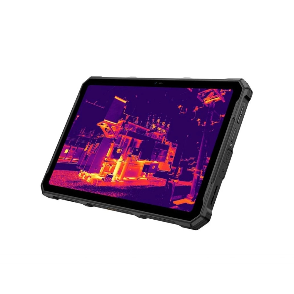 Tableta Ulefone Armor Pad 4 Ultra Thermal, Procesor MediaTek Dimensity 6300 5G, Ecran IPS 10.36", 8GB RAM, 256GB Flash, 50MP, Wi-Fi, Bluetooth, GPS, Face ID, Android, 5G, Dual SIM, Fara incarcator Negru
