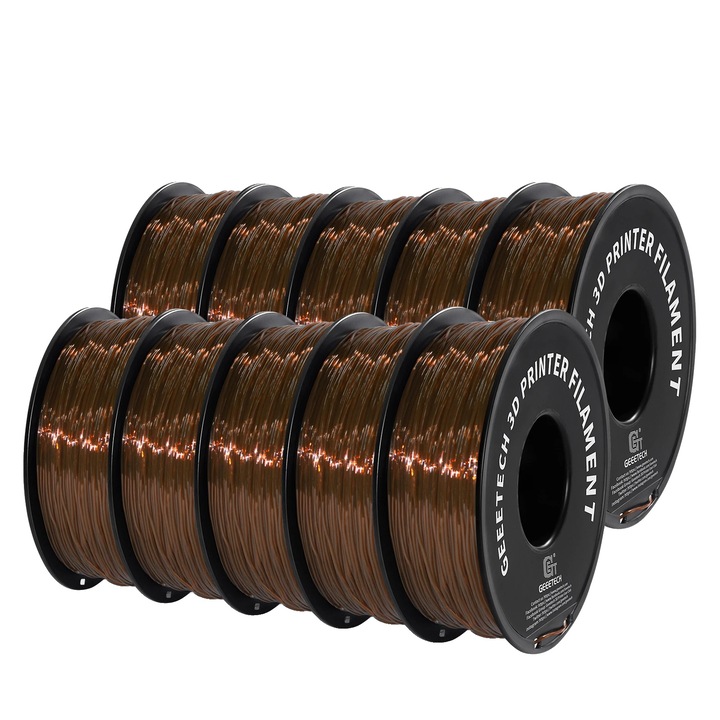 Filament TPU, 1.75 mm, rugalmas, barna, 1 kg
