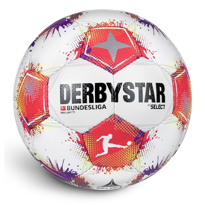 Футболна топка Derbystar Bundesliga Brilliant Tt V25, размер 5