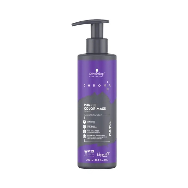 Masca coloranta, Schwarzkopf Professional, Chroma ID, Purple-Violet, 300ml
