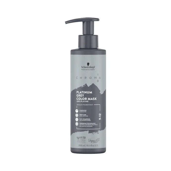 Masca coloranta, Schwarzkopf Professional, Chroma ID, nr. 9.12, 300ml