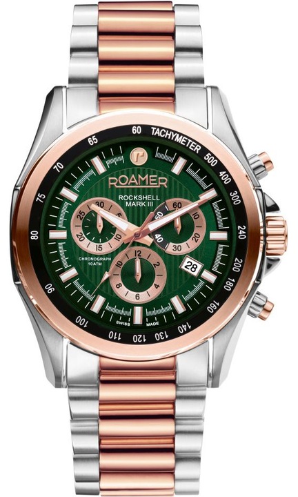 Ceas barbatesc ROAMER 220837 49 75 20 verde sportiv pentru inot