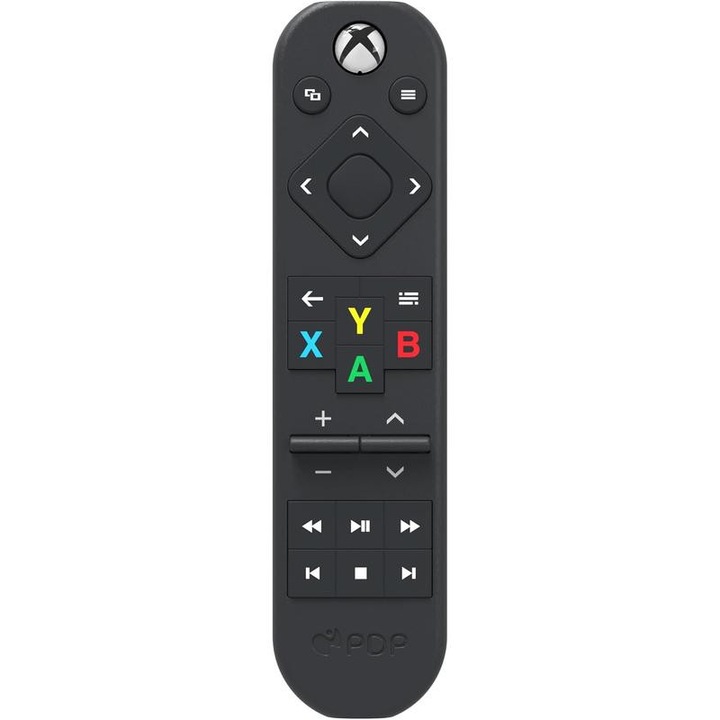 PDP Solis Конзолно дистанционно управление, Xbox Series X, S, Xbox One, Официално, Слънчев панел, USB Type-C, Черно