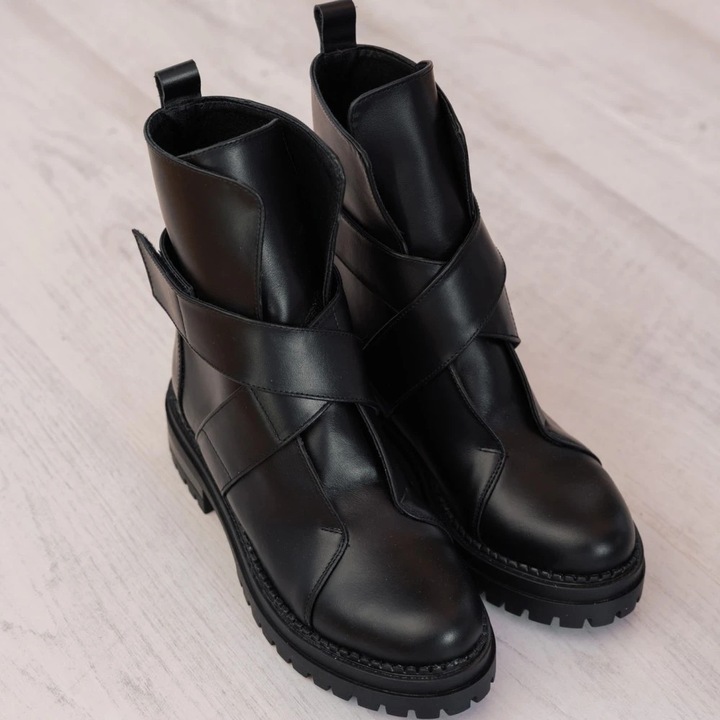 Bocanci femei, Exclusives, Bristol impermeabili, negru, Negru