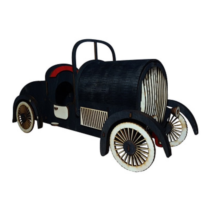 Персонализирана кутия за вино Ретро кола