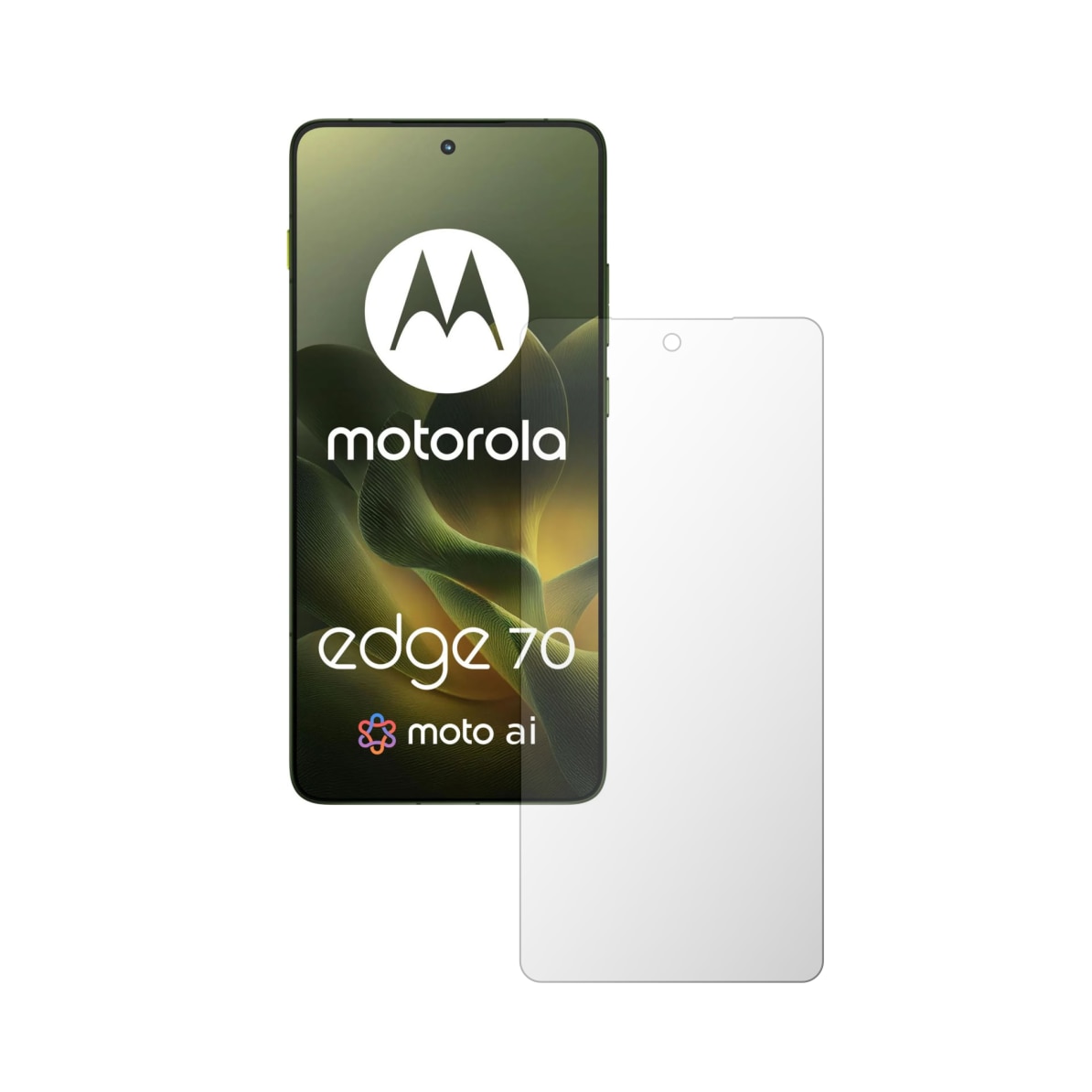 Folie Protectie Ecran Folie24, pentru Motorola Edge 70, 1X Mata cu Acoperire Totala Full-Display, Adeziva, Flexibila cu Auto Regenerare