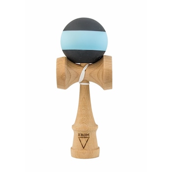 Joc de Indemanare Krom Kendama Rubber Black w Sea Foam Joc de Indemanare Krom Kendama Rubber Black w Sea Foam