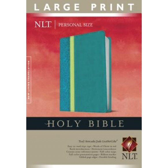 Personal Size Large Print Bible-NLT, Tyndale House Publishers (Manufactured by)