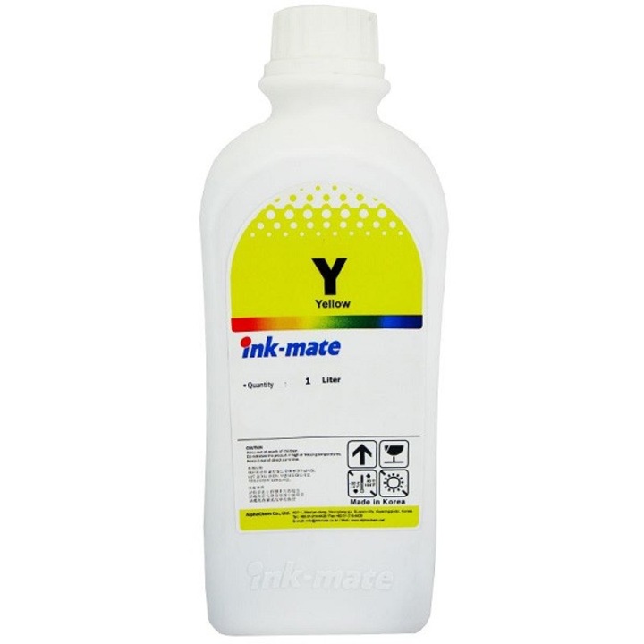 Съвместимо мастило Canon PFI-102 PFI-107, Yellow, капацитет 1L, AlphaChem Korea