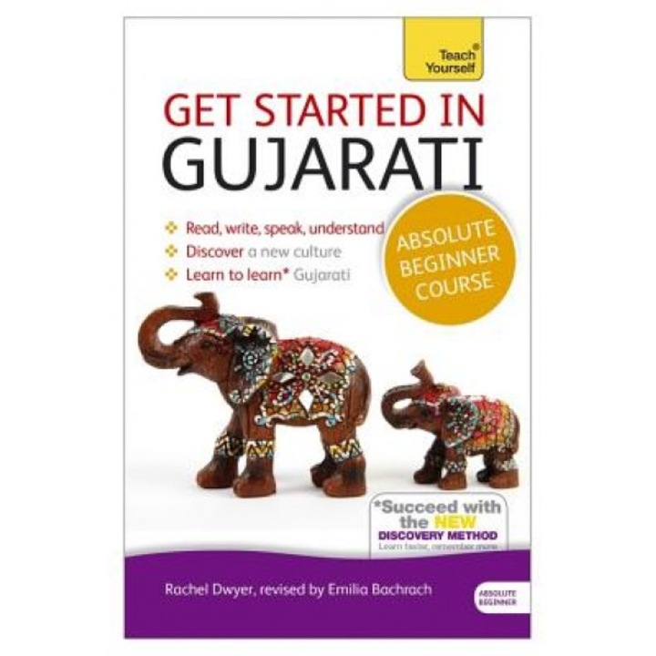 Get Started in Gujarati with Two Audio CDs: A Teach Yourself Program, Rachel Dwyer (Author)