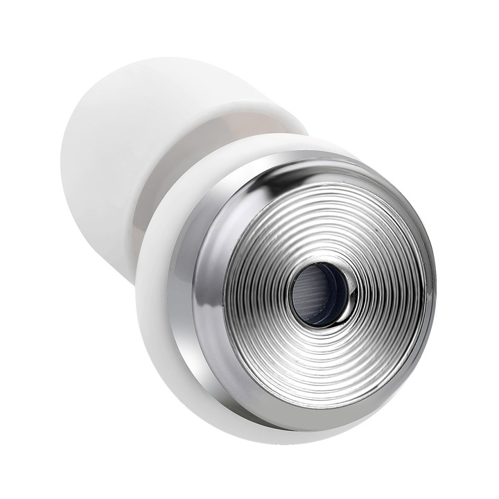 Casti de dormit cu izolare fonica, reutilizabile, impermeabile, set de 2, alb