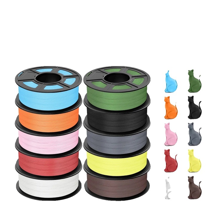 Филамент за 3D принтер, PLA, Mix-1, екологичен, 1.75 мм