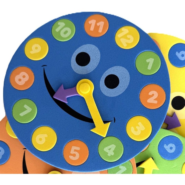 Ceas decorativ BREWIS, pianki, 30x30cm