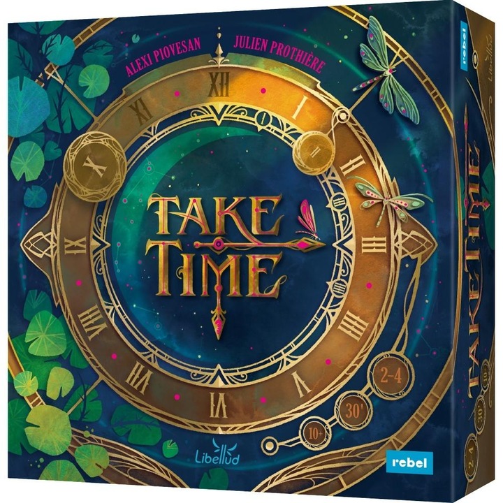 Take Time, REBEL, joc cooperativ, 12 carti solare, 12 carti lunare, 10 capitole, editia poloneza
