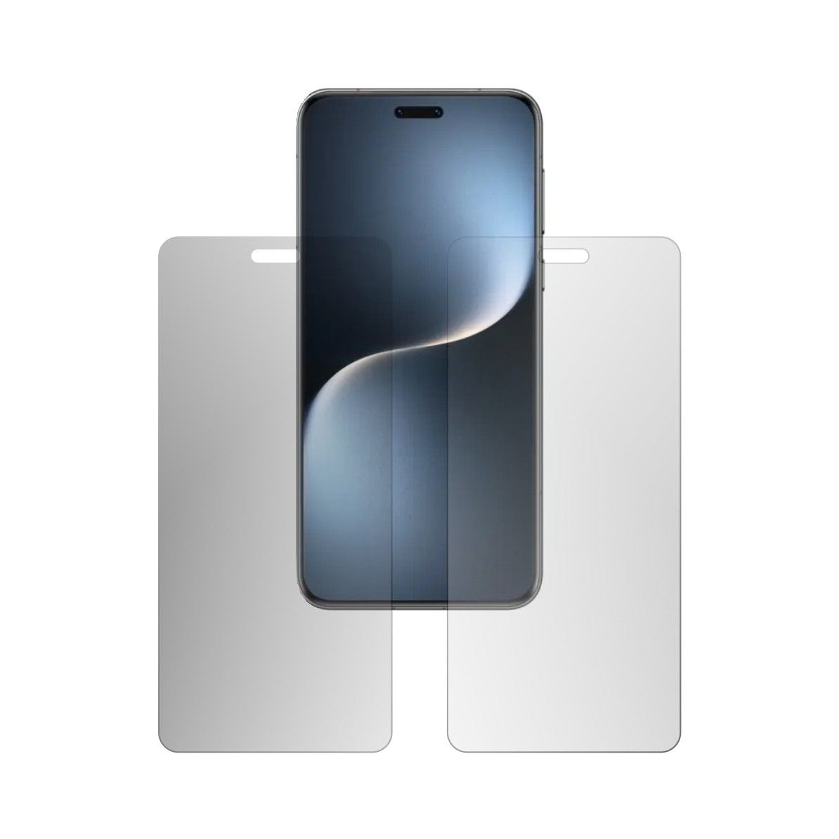 Set 2X Folie Protectie Ecran Folie24, pentru Honor Magic8 Pro, 1X Ultra-Clear + 1X Mata, Acoperire Case-Friendly ( Compatibile cu Carcasa ), Adezive, Flexibile cu Auto Regenerare