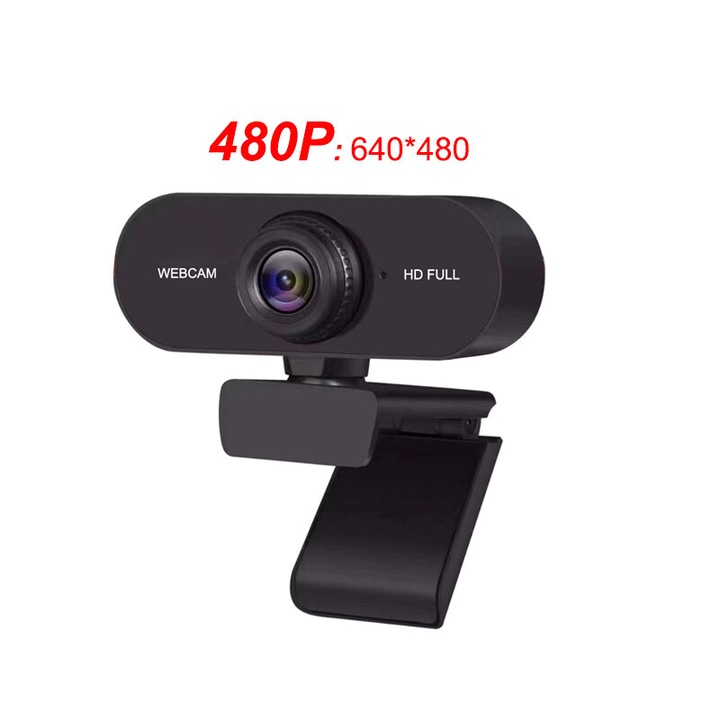 Camera web HD 1080P, 10 Mega, USB, set cu 1 camera