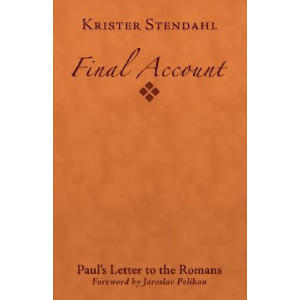 Final Account, Krister Stendahl (Author)